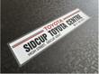 Sidcup toyota centre Kent dealer sticker 240x55 AP